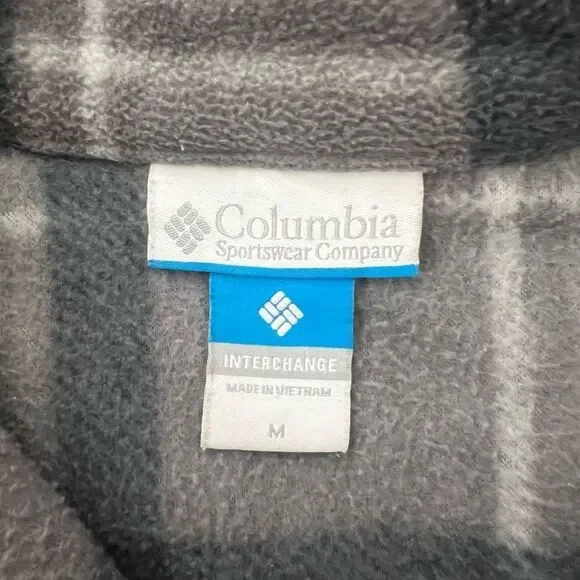 Columbia 2 in 1 fleece inner lining water resistant outer shell jacket - Picture 8 of 13